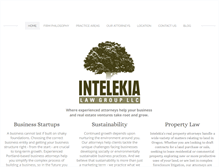 Tablet Screenshot of intelekia-law.com